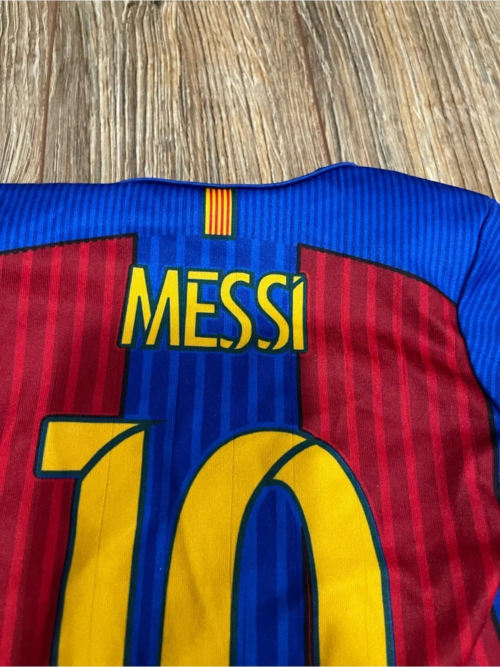 Baby FCB Messi onesie